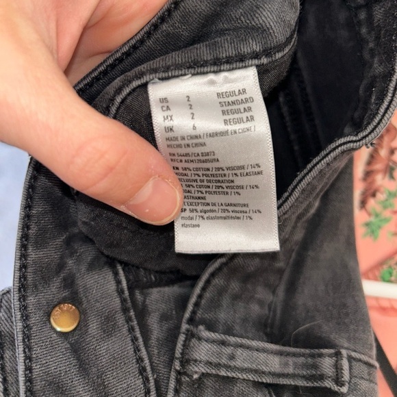 American Eagle super high-rise stretch X ripped skinny jeans jeggings - Picture 6 of 7